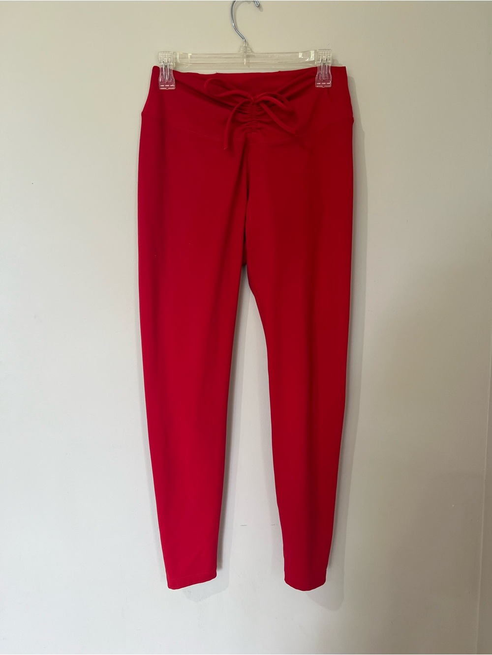 3/$15 PINK Victoria's Secret Red Drawstring Active Leggings